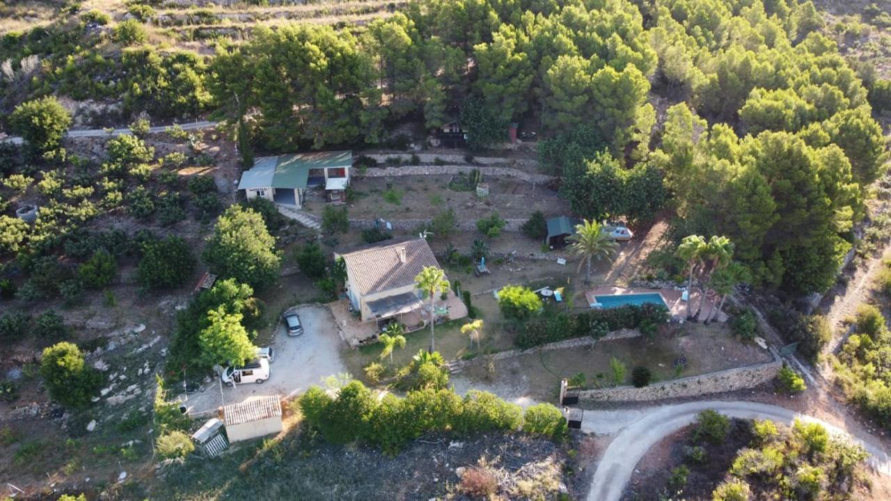 Vila Casa Del Paso Bolulla Exteriér fotografie